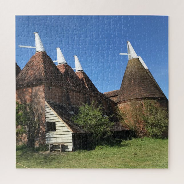 Kentish Oast Jigsaw Puzzle (Vertical)