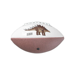 Kentrosaurus cartoon illustration  american football