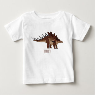 Kentrosaurus cartoon illustration  baby T-Shirt