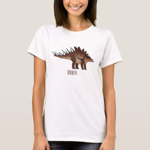 Kentrosaurus cartoon illustration  T-Shirt