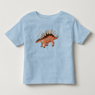 Kentrosaurus cartoon illustration toddler T-Shirt