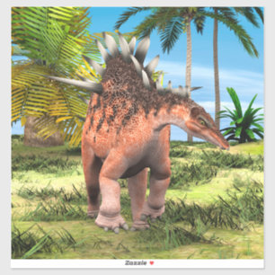 Kentrosaurus Dinosaur Jungle Prehistoric Art