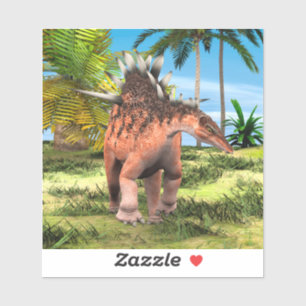 Kentrosaurus Dinosaur Jungle Prehistoric Art