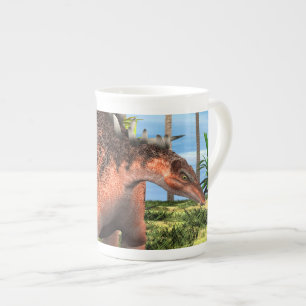 Kentrosaurus Dinosaur Jungle Prehistoric Art Bone China Mug