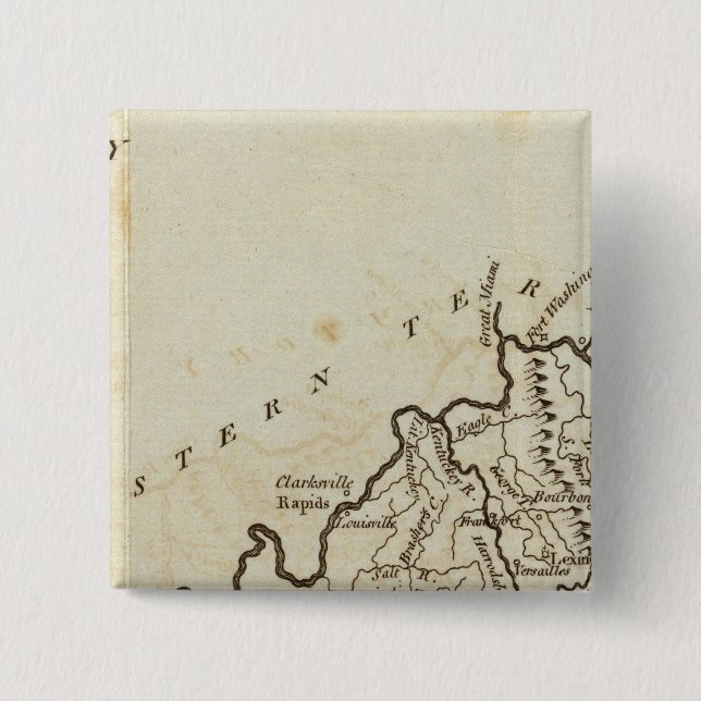 Kentucky 15 Cm Square Badge (Front)