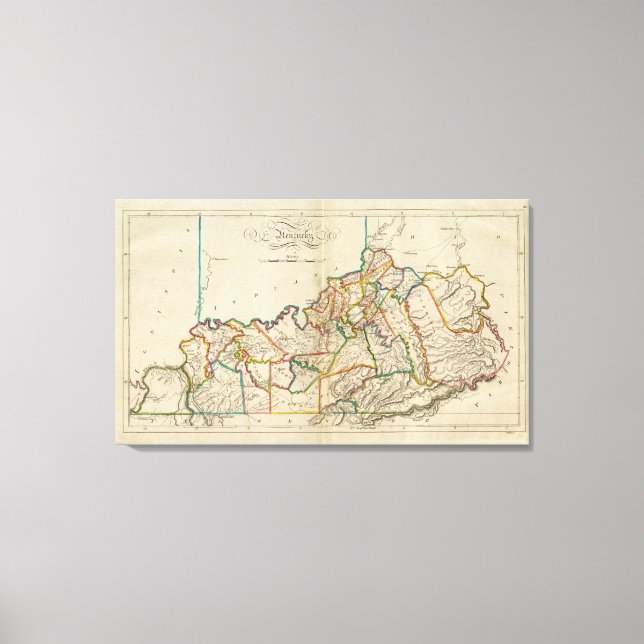 Kentucky 2 canvas print (Front)