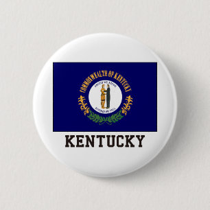 Kentucky 6 Cm Round Badge
