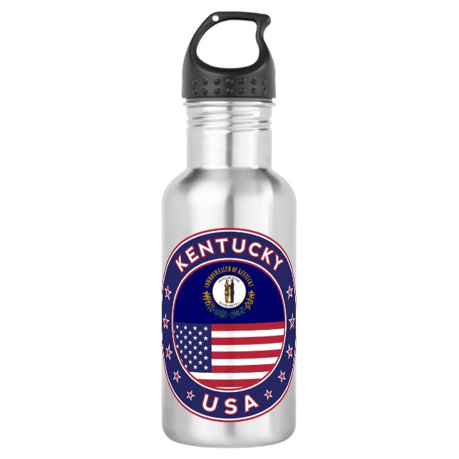 Kentucky 710 Ml Water Bottle (Front)