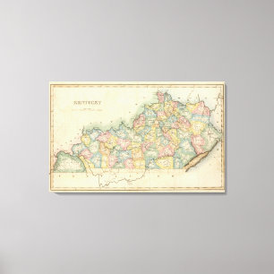 Kentucky 9 canvas print