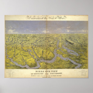 Kentucky and Tennessee 5 Poster