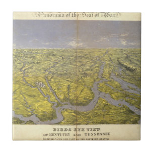Kentucky and Tennessee 5 Tile
