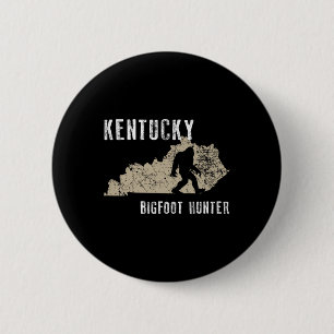 Kentucky Bigfoot Hunter 6 Cm Round Badge