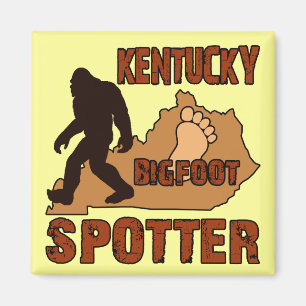 Kentucky Bigfoot Spotter Magnet