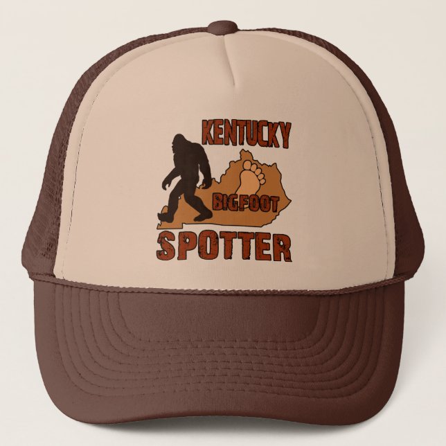 Kentucky Bigfoot Spotter Trucker Hat (Front)