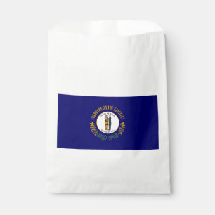 Kentucky: Bluegrass Commonwealth US State Flag Favour Bags