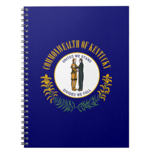Kentucky: Bluegrass Commonwealth US State Flag Notebook
