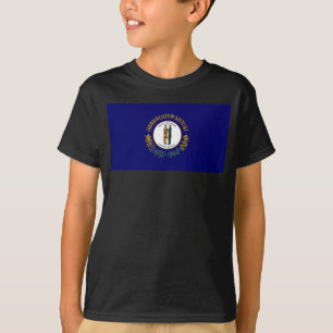 Kentucky: Bluegrass Commonwealth US State Flag T-Shirt