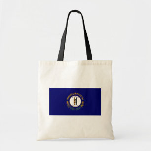 Kentucky: Bluegrass Commonwealth US State Flag Tote Bag