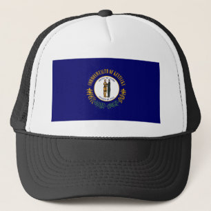Kentucky: Bluegrass Commonwealth US State Flag Trucker Hat