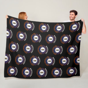 KENTUCKY BLUEGRASS STATE FLAG FLEECE BLANKET