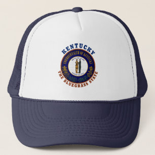 KENTUCKY BLUEGRASS STATE FLAG TRUCKER HAT