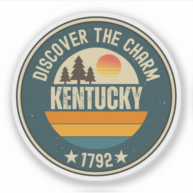 Kentucky Bluegrass State Souvenir (Front)