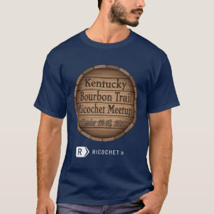 Kentucky Bourbon Trail Ricochet Meetup T-Shirt