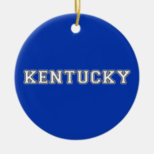 Kentucky Ceramic Tree Decoration