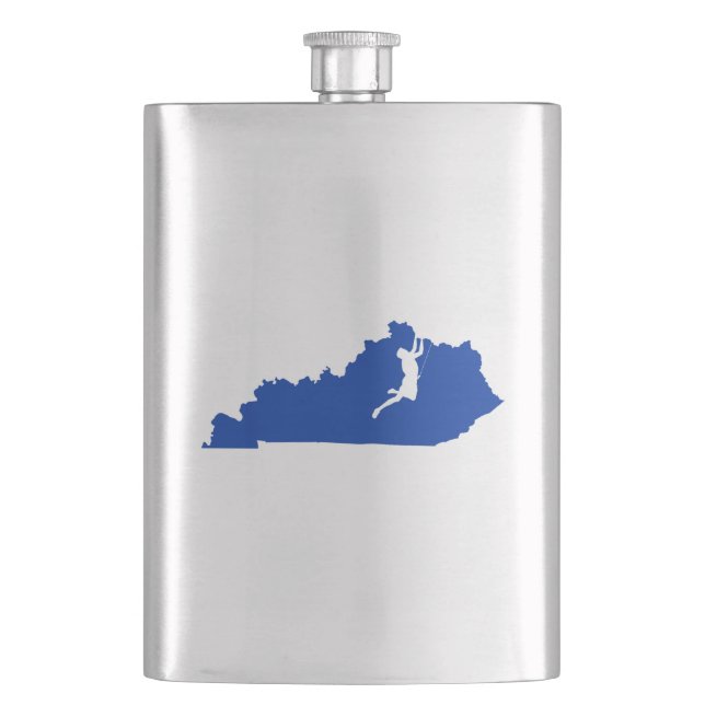 Kentucky Climbing Hip Flask (Front)