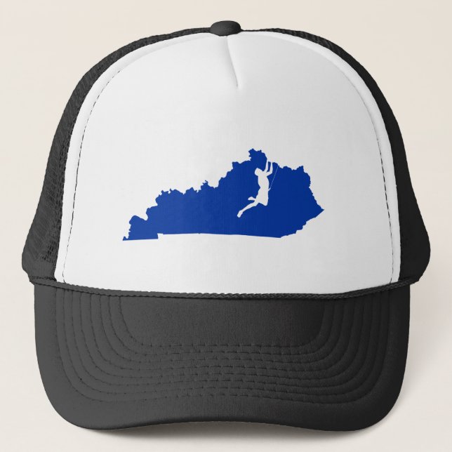 Kentucky Climbing Trucker Hat (Front)