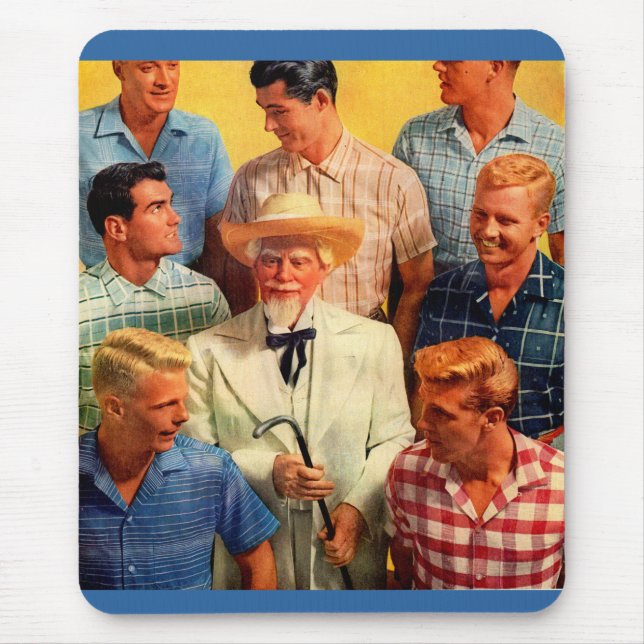 Kentucky colonel and sons mouse mat (Front)