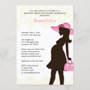Kentucky Derby Baby Shower Invitation