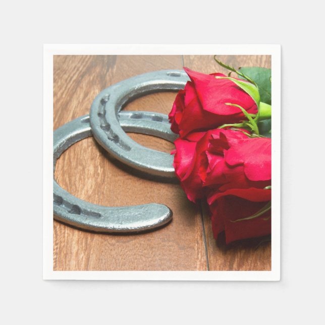 Kentucky Derby cocktail napkins (Front)