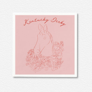 Kentucky Derby Napkin