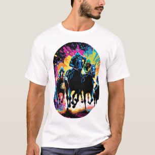 Kentucky Derby Neon Thrill T-Shirt