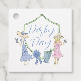 Kentucky Derby Party Favour Gift Tag