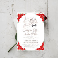 Kentucky Derby Wedding Bridal Shower Roses Frame