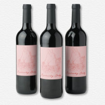 Kentucky Derby Wine Label