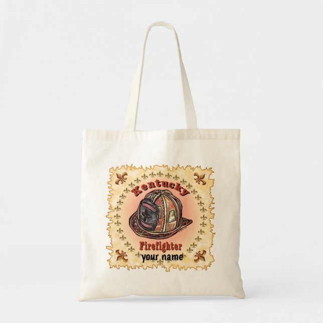 Kentucky Firefighter  Tote Bag (Front)