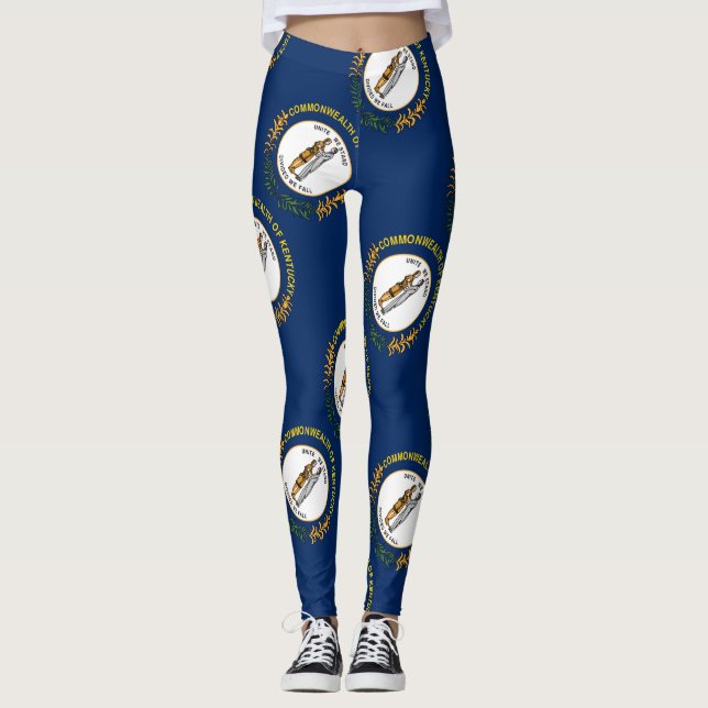 Kentucky flag leggings (Front)