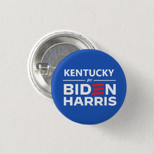 Kentucky for Biden Harris 3 Cm Round Badge