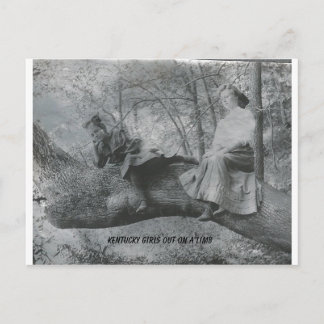 Kentucky Girls out on a Limb Postcard