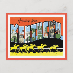 Kentucky Greetings From US States Postcard