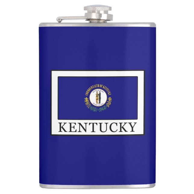 Kentucky Hip Flask (Front)