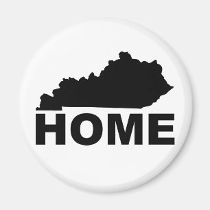 Kentucky Home Away From State Fridge Magnet