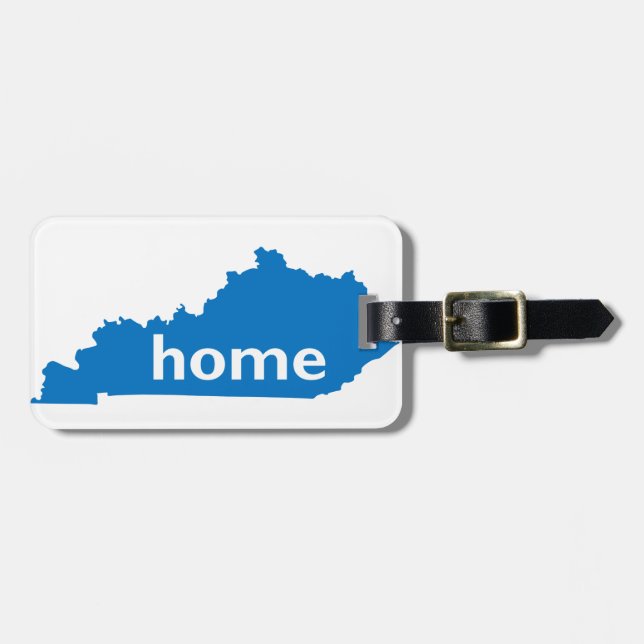 Kentucky Home Luggage Tag (Front Horizontal)
