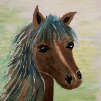 Kentucky Horse Canvas Print