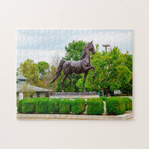 Kentucky Horse Park Lexington. Jigsaw Puzzle