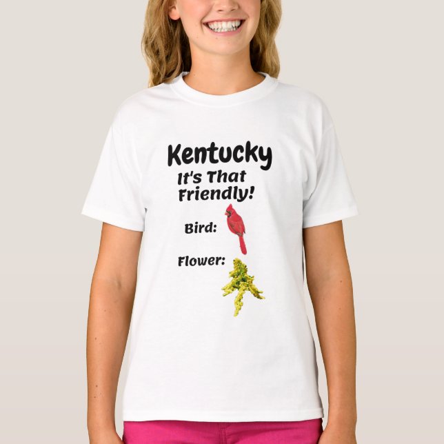 Kentucky It's That Friendly T-Shirt (Front)