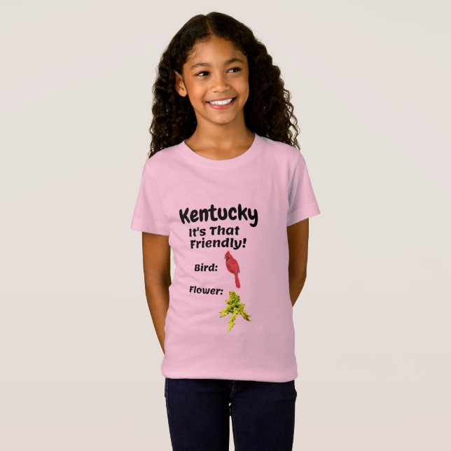 Kentucky It's That Friendly T-Shirt (Front Full)